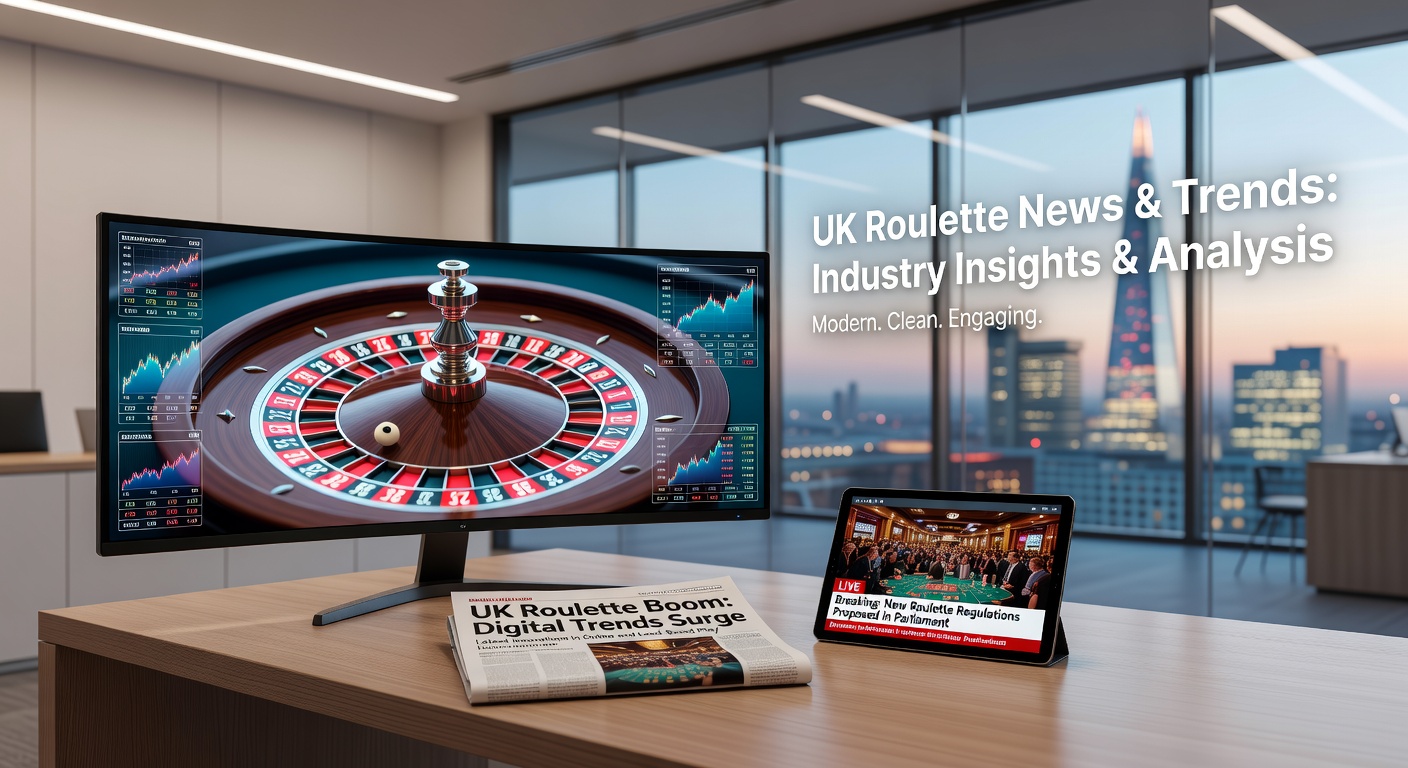 Vibrant display of online casino interfaces showcasing roulette wheels and live dealer tables from new UK sites