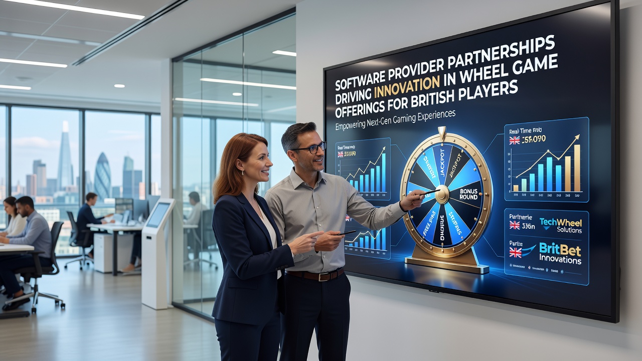 Software providers collaborating on wheel game technology innovations