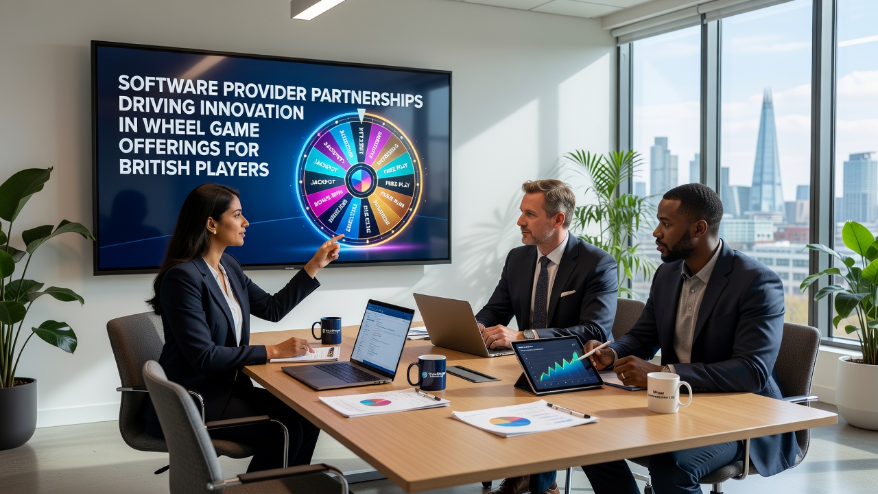 Innovative wheel game interfaces developed through provider partnerships