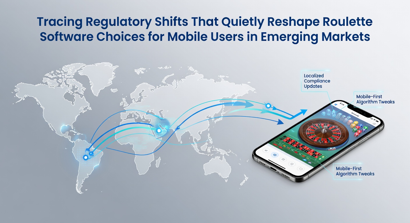 Mobile roulette interface displaying regulatory compliance indicators on a smartphone screen in an emerging market setting